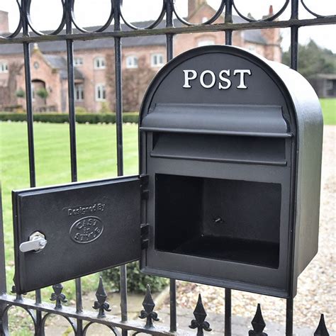 outdoor post box for gates